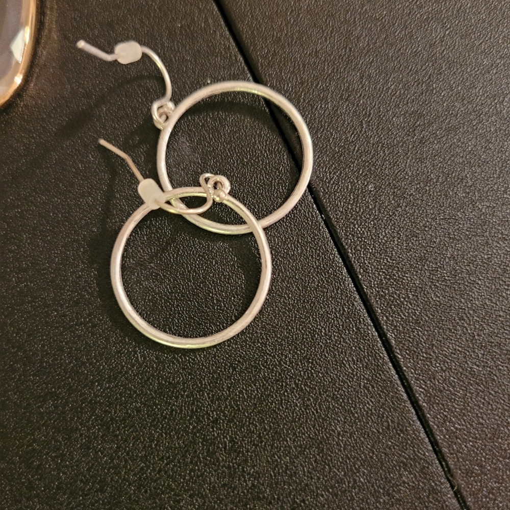 Hoop earrings